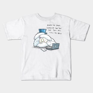 Dapper Cat - Emails Kids T-Shirt